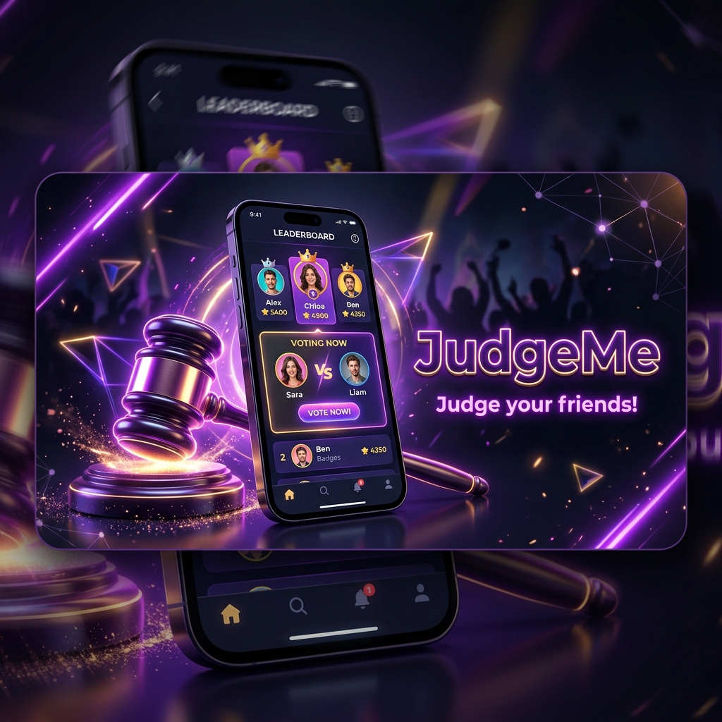 JudgeMe Play Store Cover Screenshot