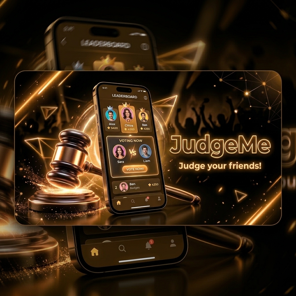 JudgeMe Play Store Cover Screenshot